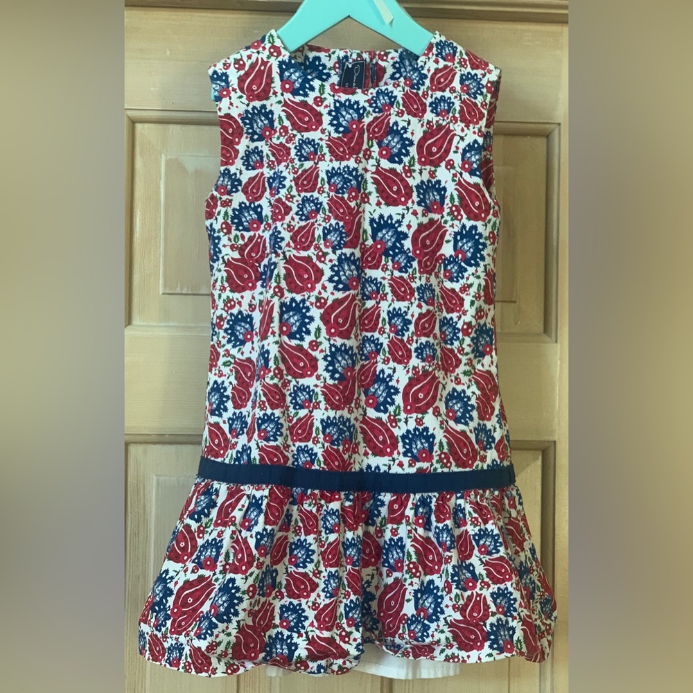 New Oscar De La Renta Girls Cotton Dress 5 Y
